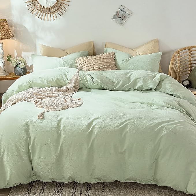 Linen Duvet Cover Set - Queen