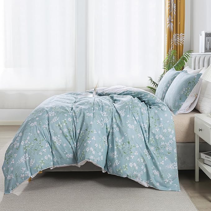 100% Cotton Duvet Cover Set - Queen - 3 Piece