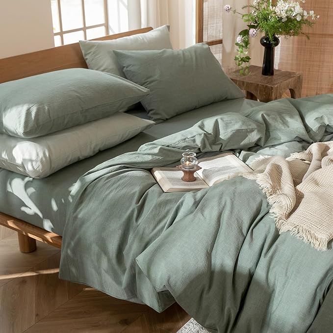 Linen Duvet Cover Set - King