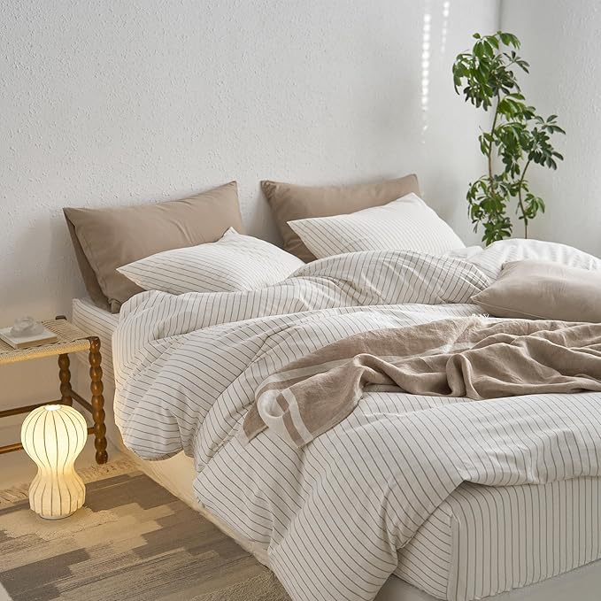 Linen Duvet Cover Set - Queen