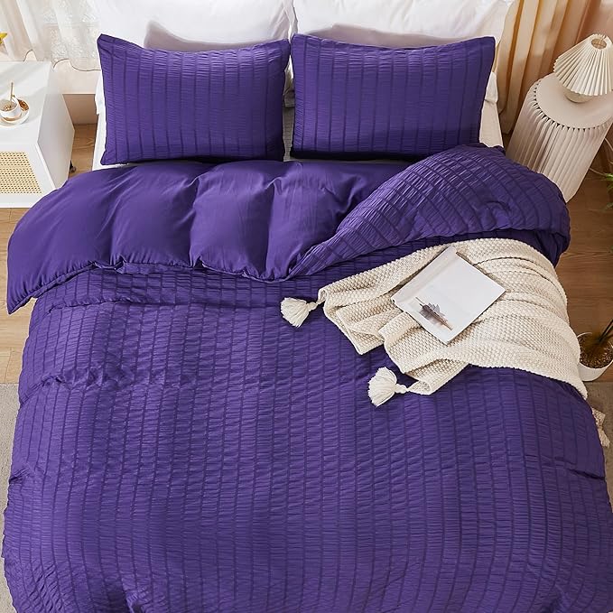 Microfiber Duvet Cover Set - King - 104 x 90 in - 3 Piece