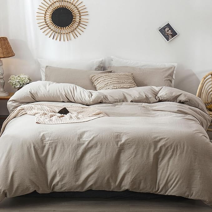 Linen Duvet Cover Set - King