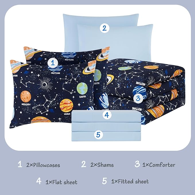 Comforter Set - Full - 7 Piece