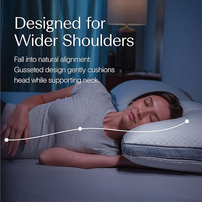 Memory Foam Cooling Bed Pillow - Queen