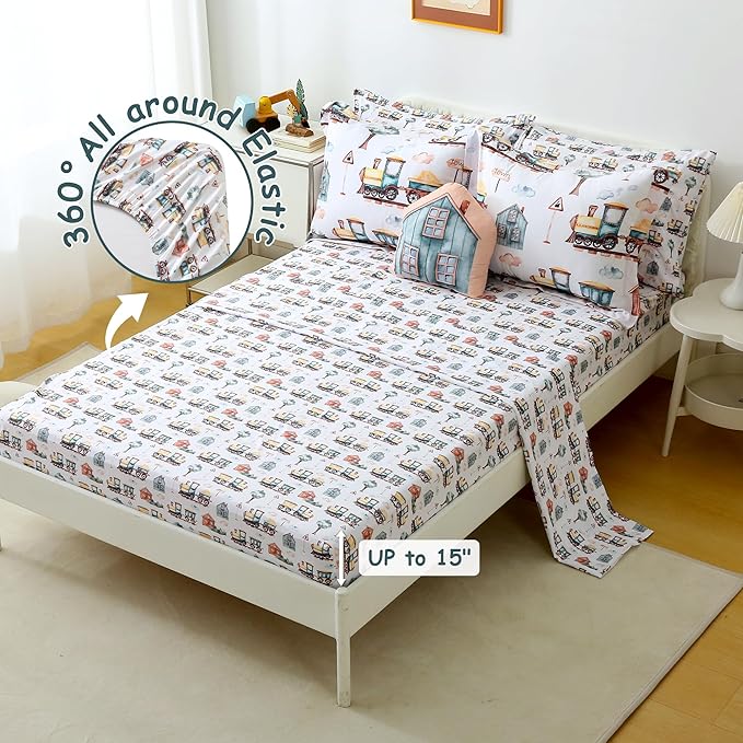Microfiber Comforter Set - Twin - 6 Piece