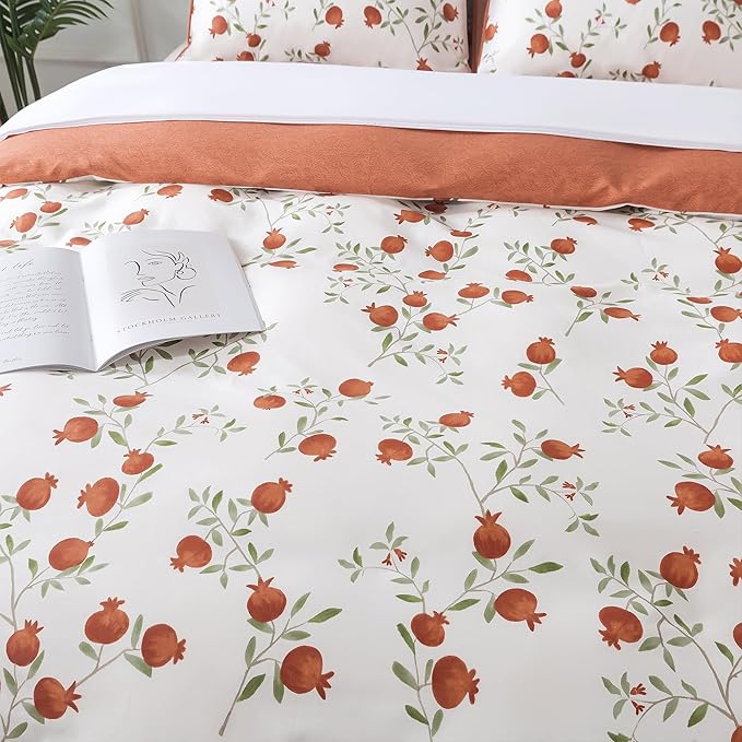 100% Cotton Duvet Cover Set - King - 3 Piece