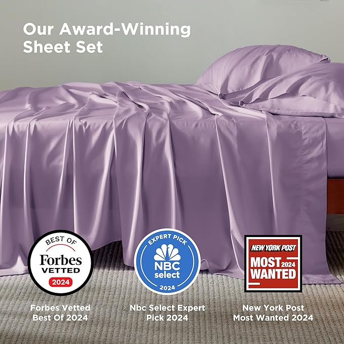 Bamboo Cooling Bed Sheet Set - Queen