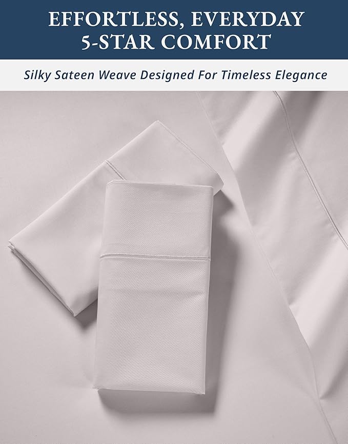 Linen Bed Sheet Set - King