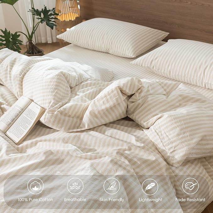 Linen Duvet Cover Set - King