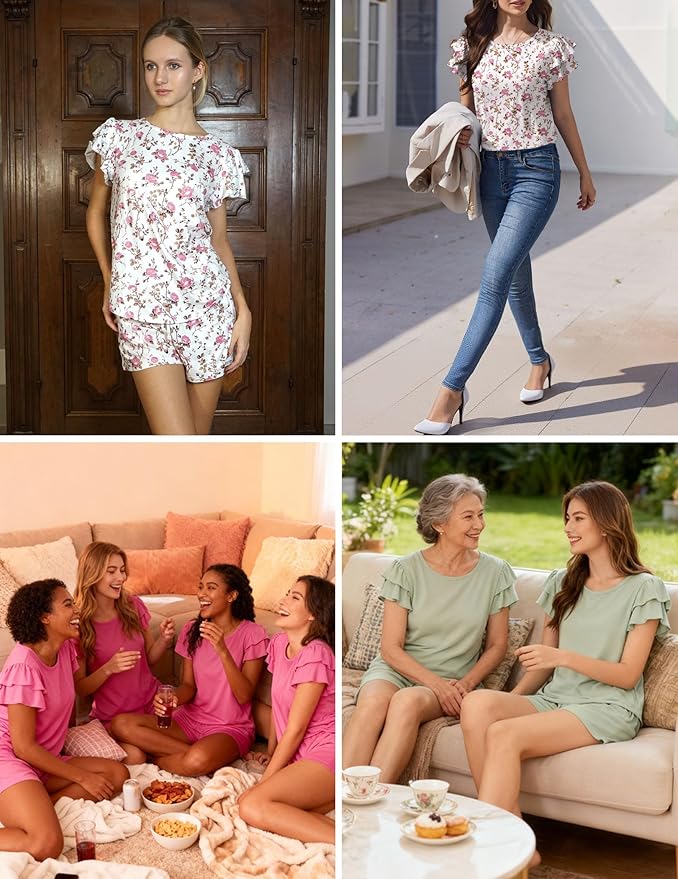 Shorts Pajama Set - 2 Piece