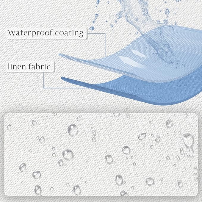 Waterproof Bed Pillow - 4 Piece