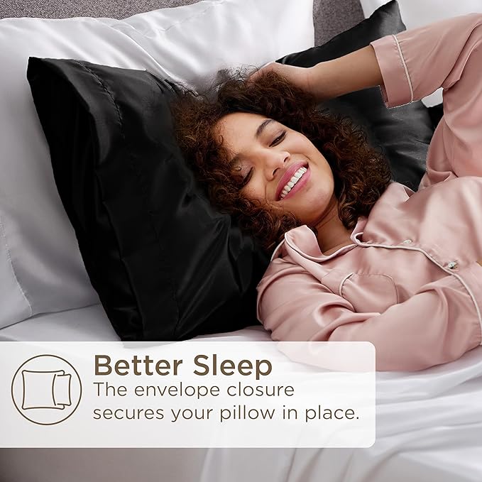 Satin Pillowcase Set - King - 20 x 36 in - 4 Piece