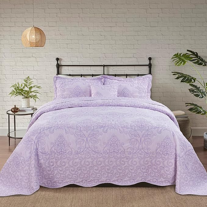 Microfiber Quilt Set - 4 Piece