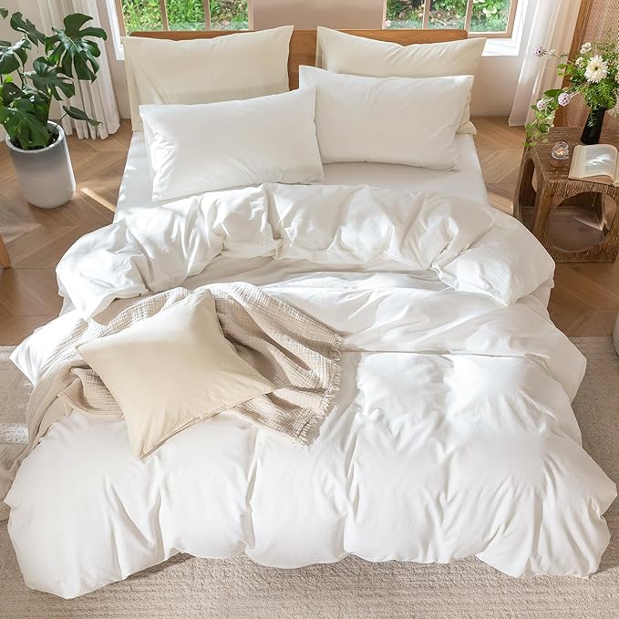 Linen Duvet Cover Set - King