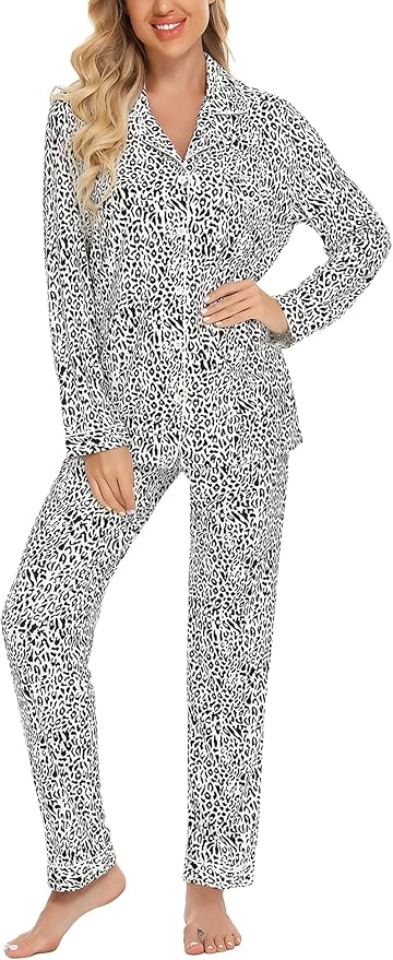 Women's Pants Pajama Set - Long Sleeve - 2 Piece