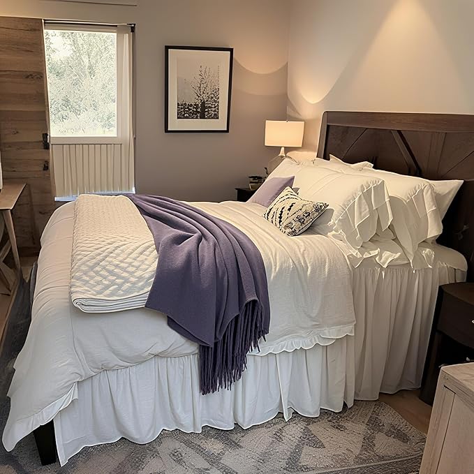 Linen Duvet Cover Set - Twin