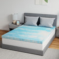 Memory Foam Cooling Mattress Topper - California King