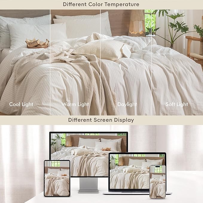 Linen Duvet Cover Set - King
