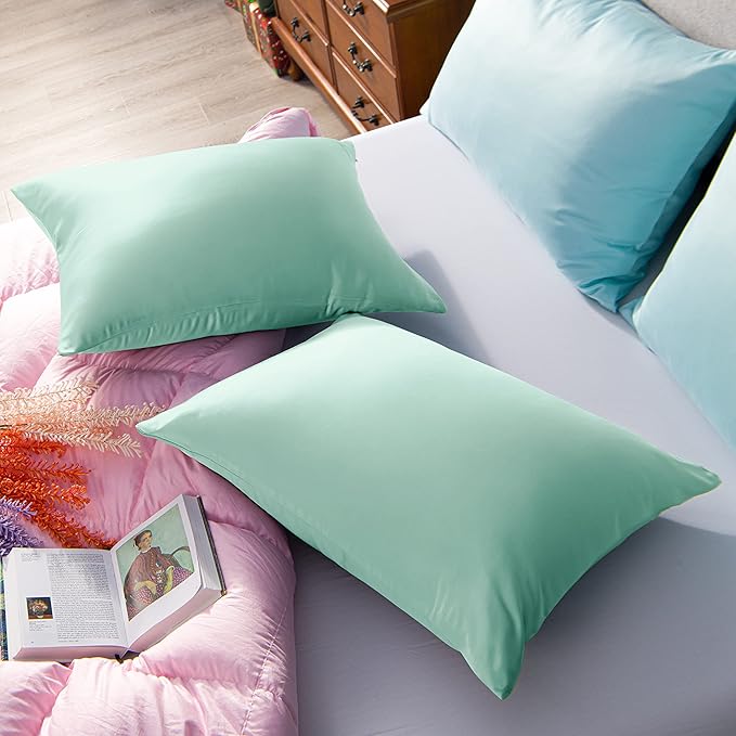 Satin Pillowcase Set - King - 20 x 36 in - 2 Piece