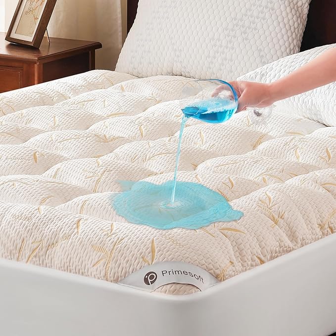 Waterproof Mattress Topper - Full - 21 in Deep Pocket