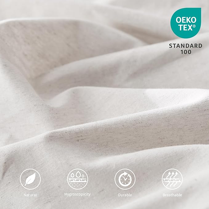 Linen Bed Skirt - King