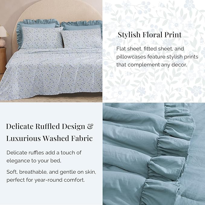 Comforter Set - King - 7 Piece