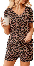Women's Pajama Set - Short Sleeve - 2 Piece
