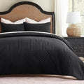 Velvet Quilt Set - King - 3 Piece