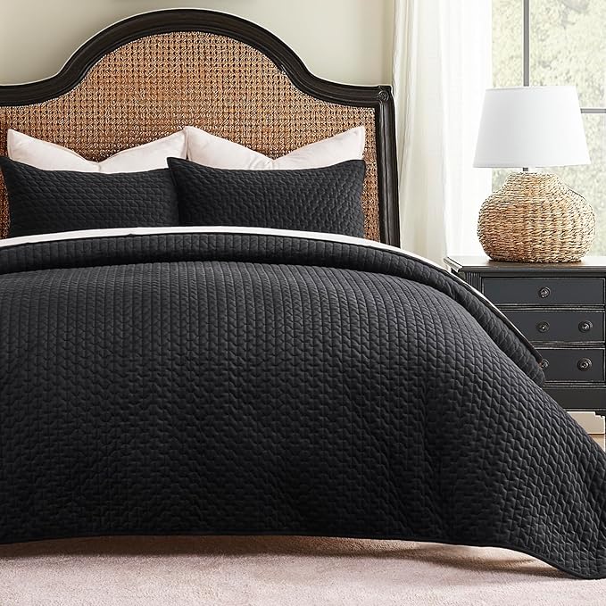 Velvet Quilt Set - King - 3 Piece