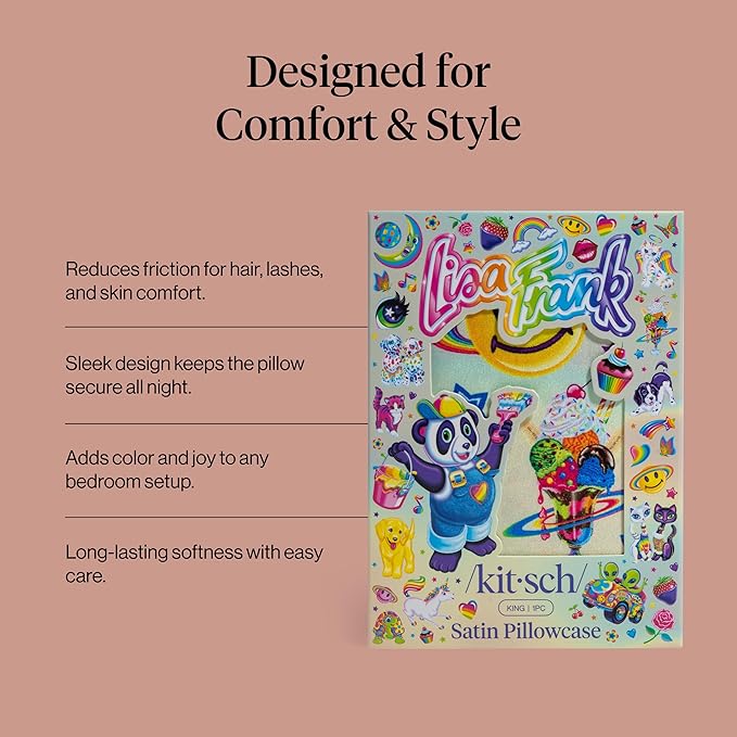 Satin Cooling Pillowcase - King