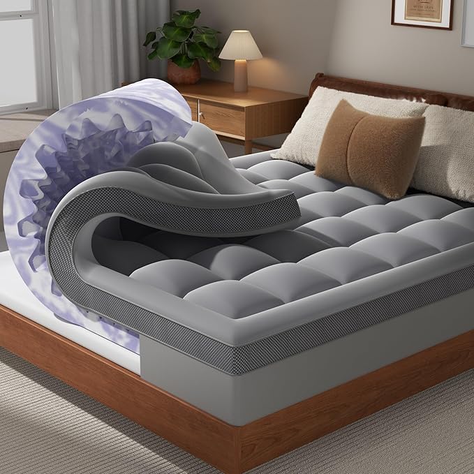Memory Foam Mattress Topper - Queen