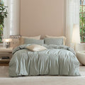 Linen Duvet Cover Set - King - 3 Piece