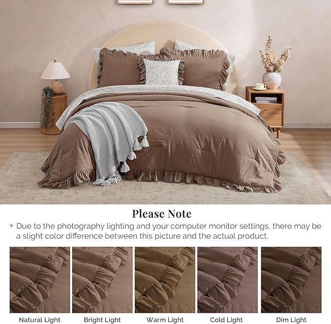 Comforter Set - Queen - 7 Piece