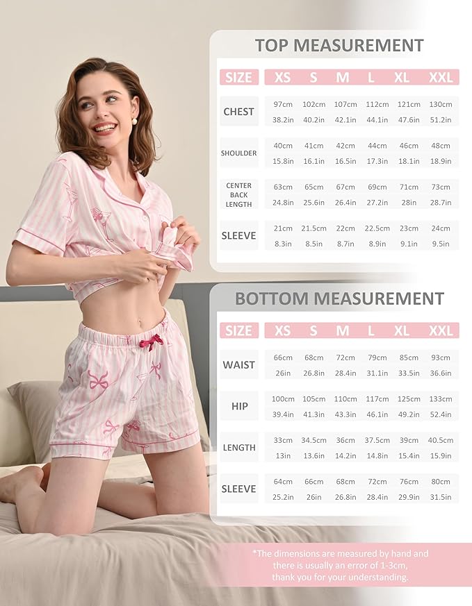 Women's 100% Cotton Pajama Set - 2 Piece