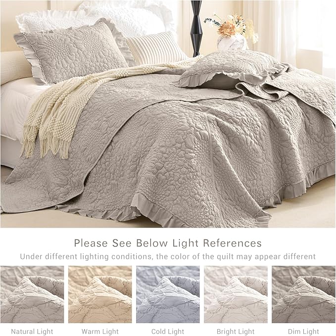 Linen Bedding Set - 3 Piece