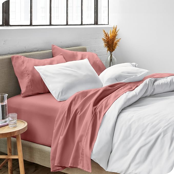 Microfiber Bed Sheet Set - Queen - 4 Piece