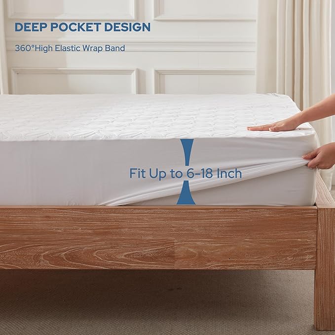 Waterproof Mattress Protector - Queen