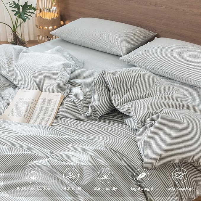 Linen Duvet Cover Set - King