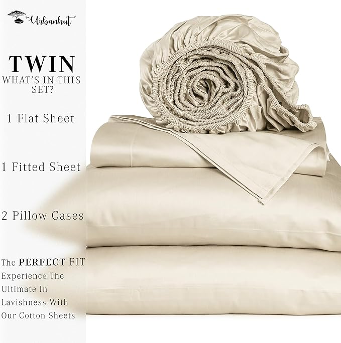 Bed Sheet Set - Twin - 4 Piece