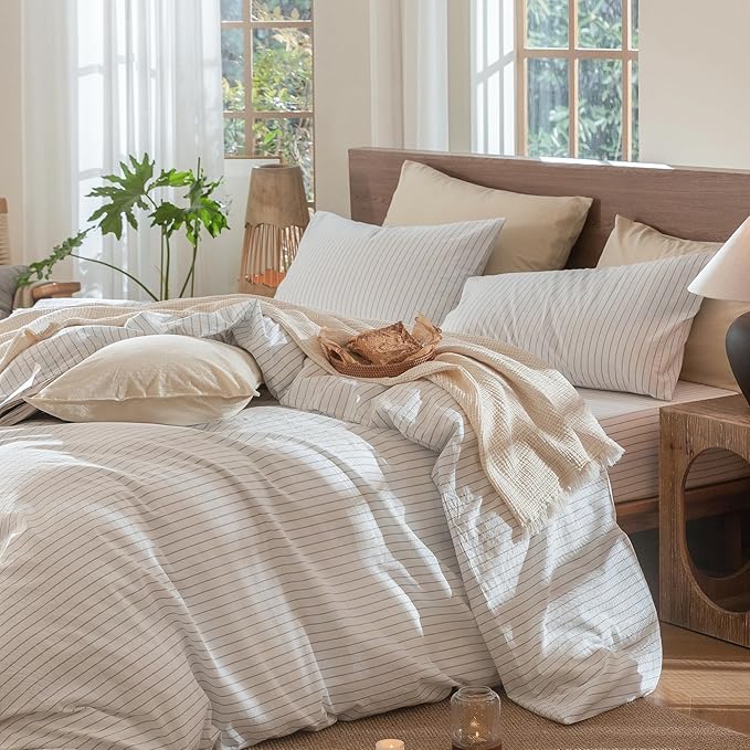 Linen Duvet Cover Set - King