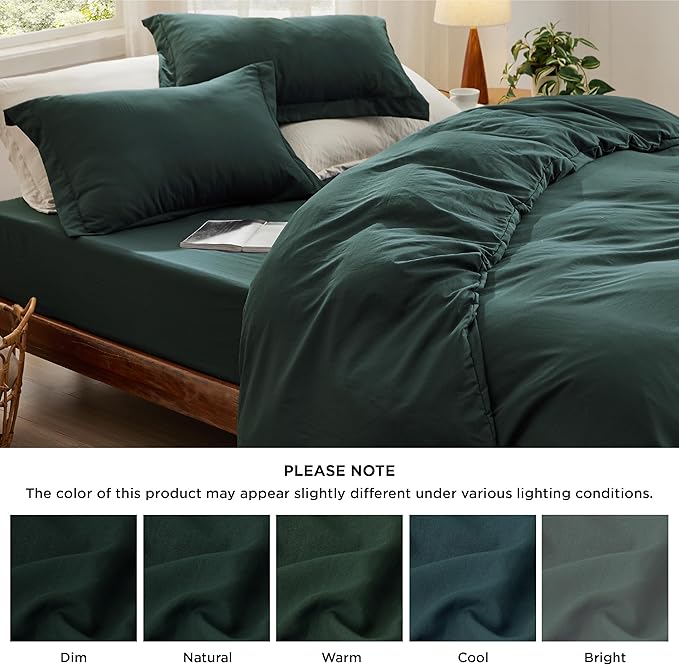 Duvet Cover Set - Queen - 90 x 90 in - 4 Piece