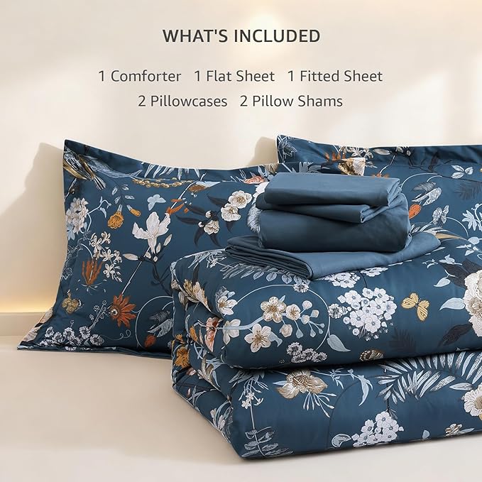Comforter Set - Queen - 7 Piece