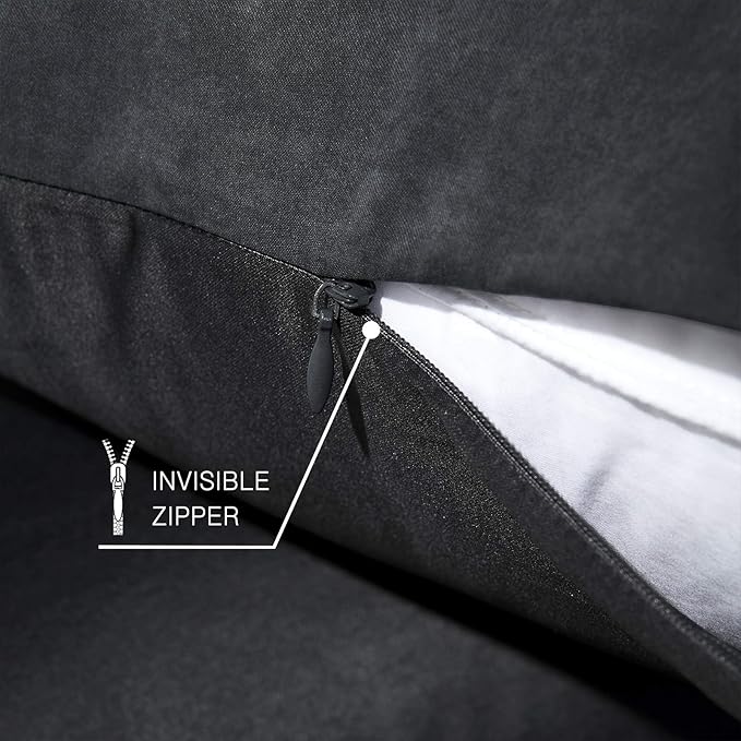 Microfiber Pillowcase Set - King - 20 x 36 in - 2 Pack - 2 Piece