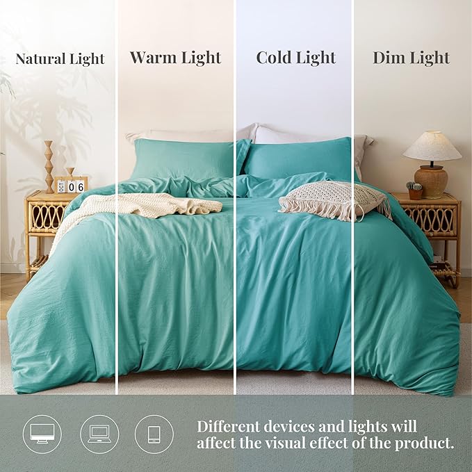 Microfiber Duvet Cover Set - 3 Piece