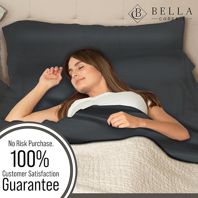 Bamboo Cooling Pillowcase Set - King - 2 Piece