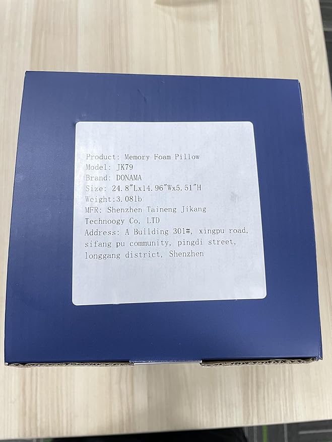 Memory Foam Bed Pillow