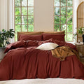 Linen Duvet Cover Set - Twin