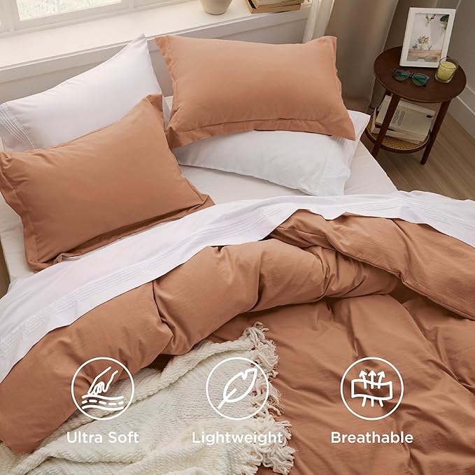 Duvet Cover Set - King - 104 x 90 in - 3 Piece