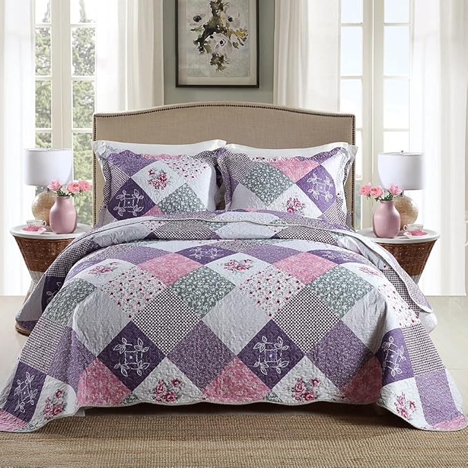 Quilt Set - King - 3 Piece