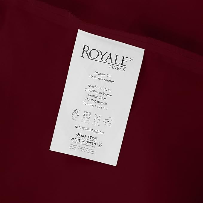 Microfiber Flat Sheet - Queen - 2 Pack